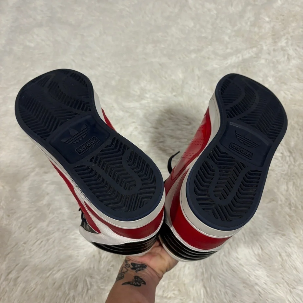 Adidas Adi High Ext Scarlet Red White Blue G56624 Men’s Size 9